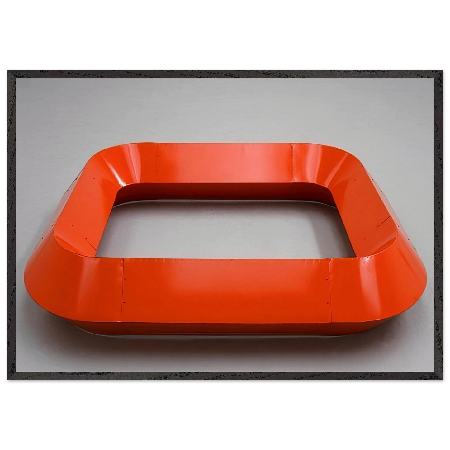 Untitled July 6 1964 - 1964 - Donald Judd 70x100 cm / 28x40 inches Framed Art Print – Black Wooden Frame