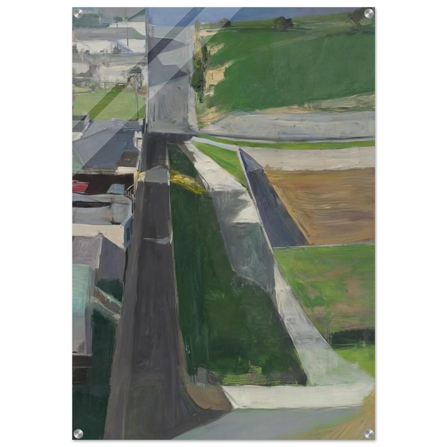 Cityscape I - Richard Diebenkorn Acrylic Print - 70x100 cm / 28x40″ inches