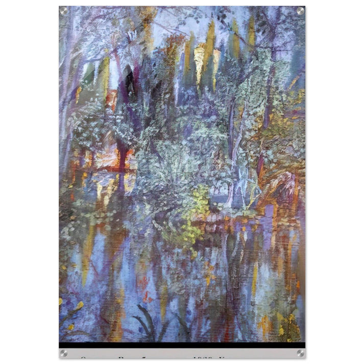 THE LAKE AT VILABERTRAN - Salvador Dali Acrylic Print - 70x100 cm / 28x40″ inches