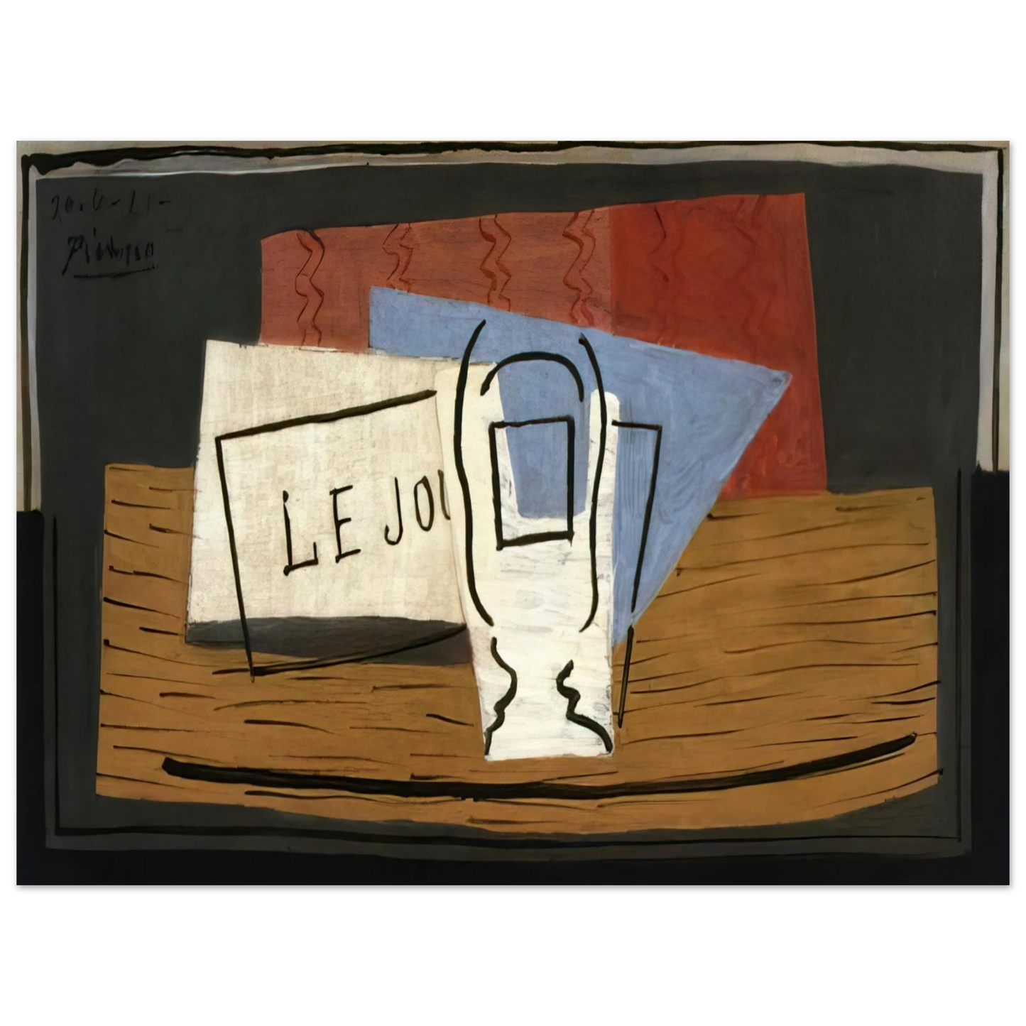 Pablo Picasso - Still life - 1921 Fine Art Poster - Default Title