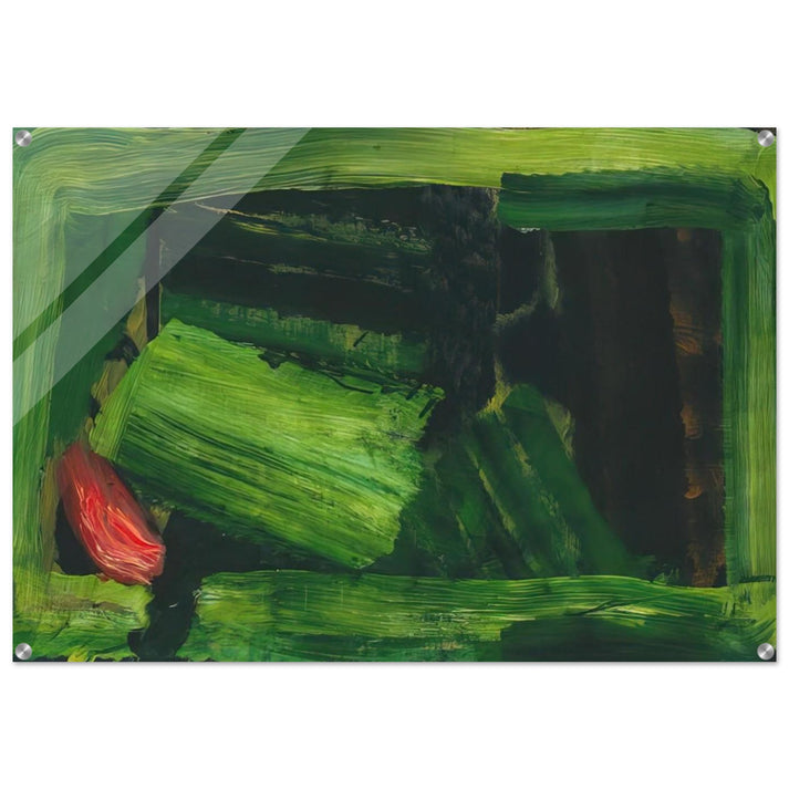 Clean Sheets - 1984 - Howard Hodgkin Acrylic Print - 70x100 cm / 28x40″ inches