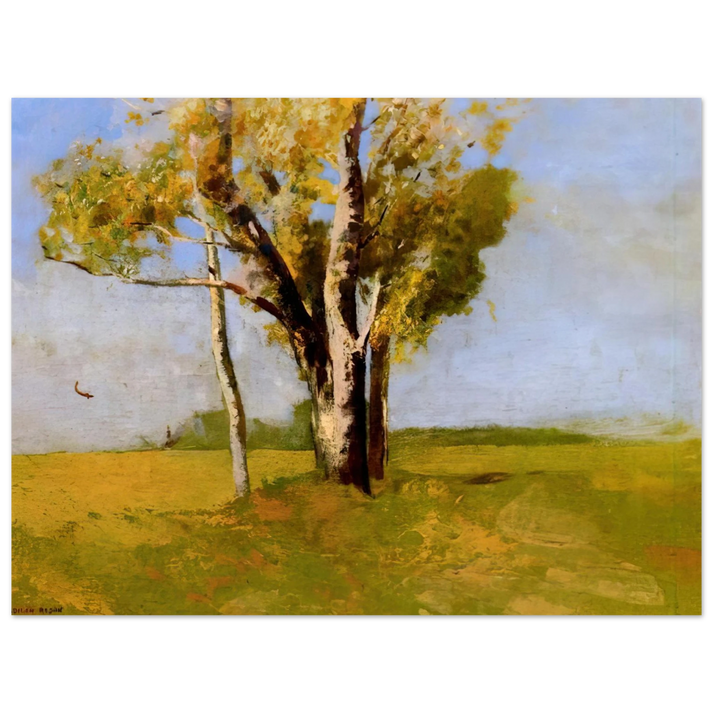 Odilon Redon - TREES 75x100 cm / 30x40inches Fine Art Poster