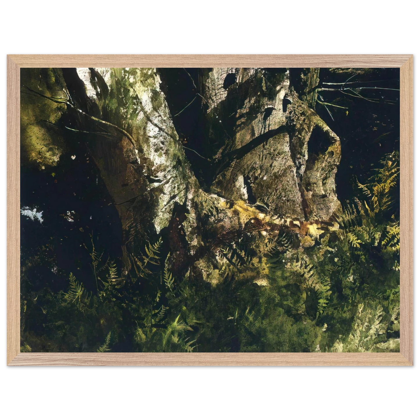 Andrew Wyeth - VIRGIN BIRCH 1982 Wall Art - 30x40 cm / 12x16 inches - Fine Art Poster - -