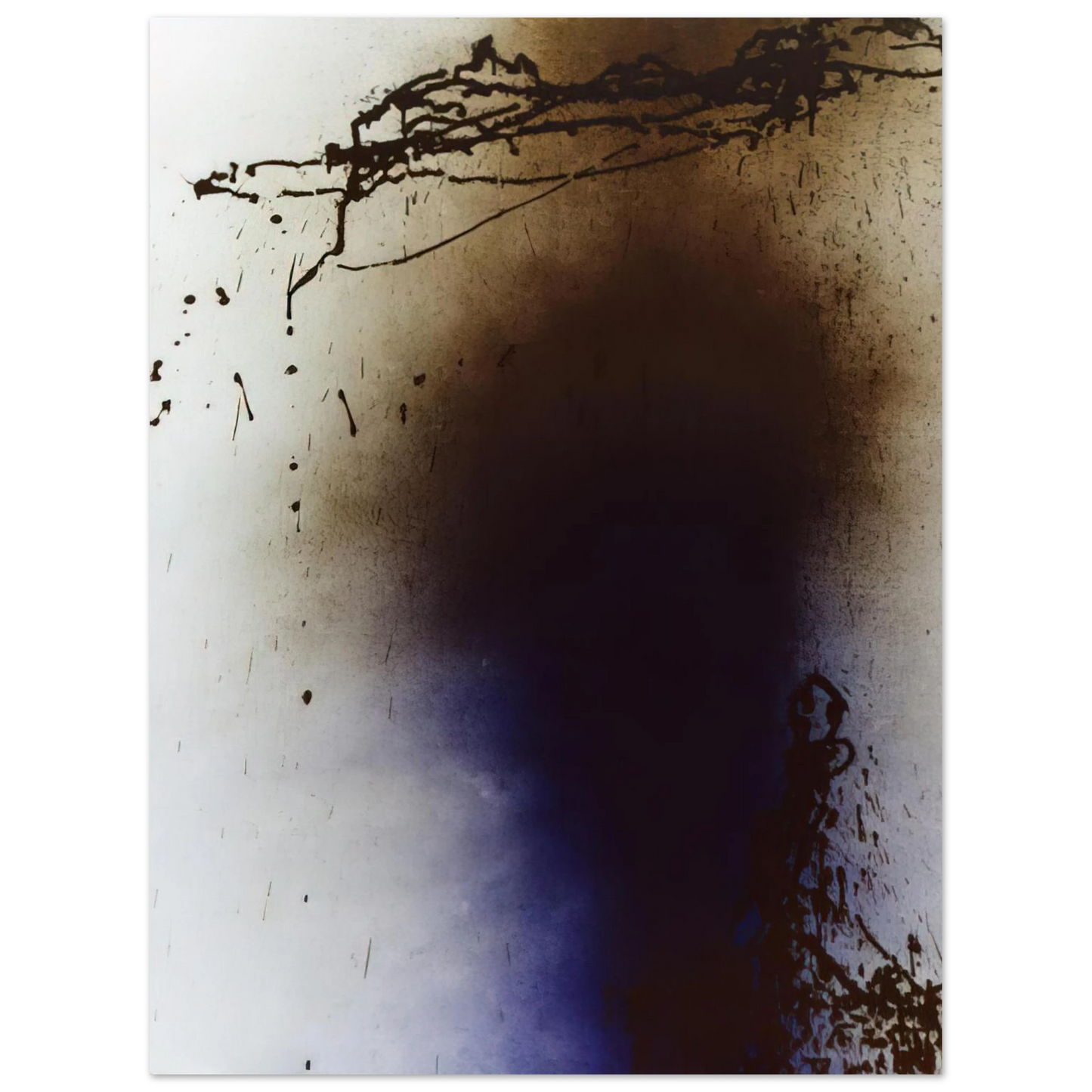 Hans Hartung - Untitled T1989-U11 - 1989 Fine Art Poster - Default Title