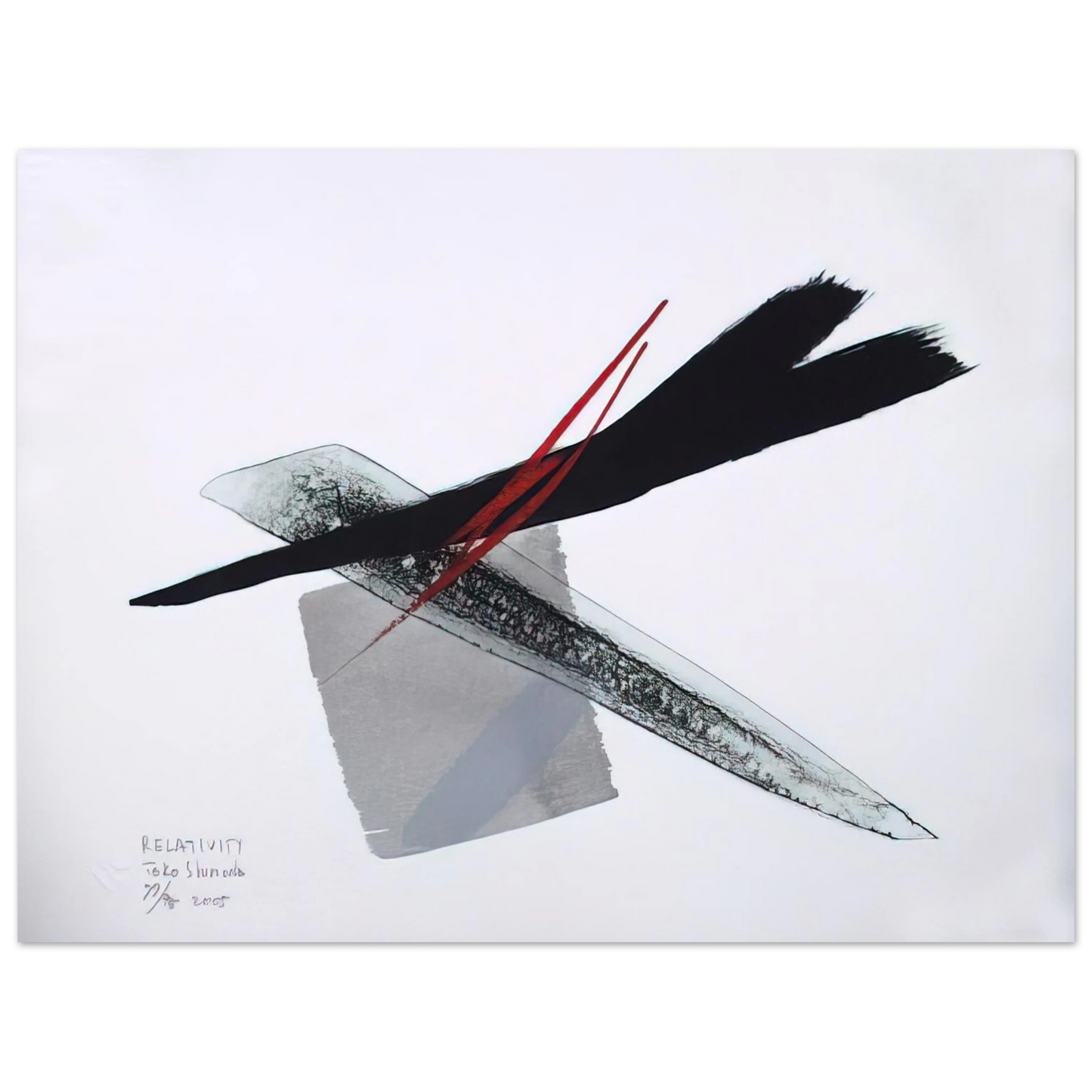 Toko Shinoda - Relativity - 2005 Fine Art Poster - Default Title