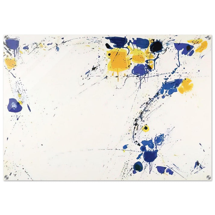 Foot Print - Sam Francis Acrylic Print - 70x100 cm / 28x40″ inches | Sam Francis Wall Art | Sam Francis Prints