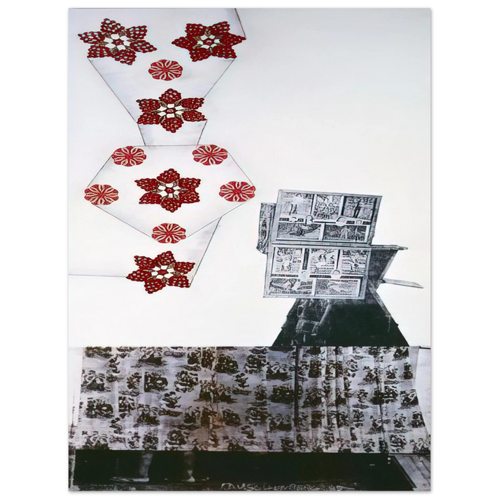 Robert Rauschenberg - PARK ROCI MEXICO 1985 75x100 cm / 30x40inches Fine Art Poster