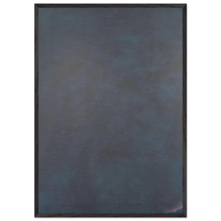 Infinity Field Lefkada Series - 1972 - Theodoros Stamos 70x100 cm / 28x40 inches Framed Art Print – Black Wooden Frame