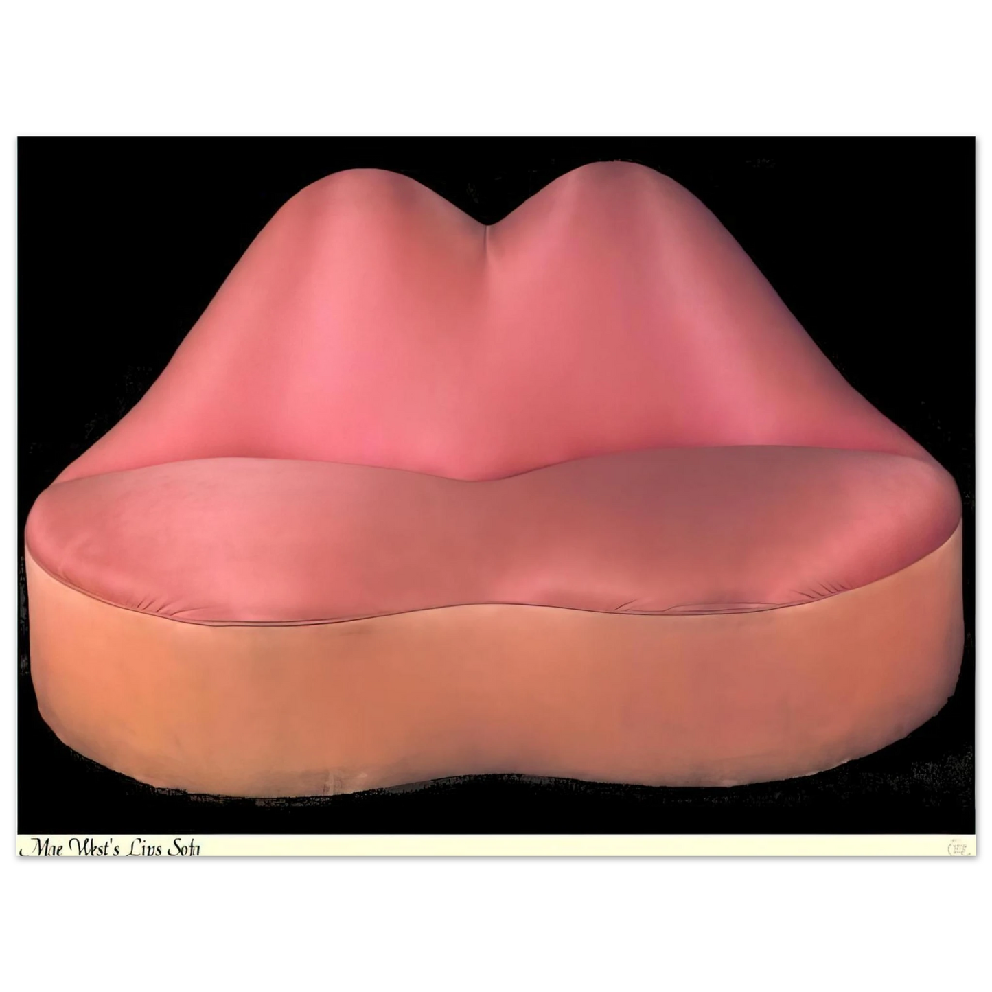 Salvador Dali - MAE WEST LIPS SOFA 1937 Fine Art Poster - Default Title