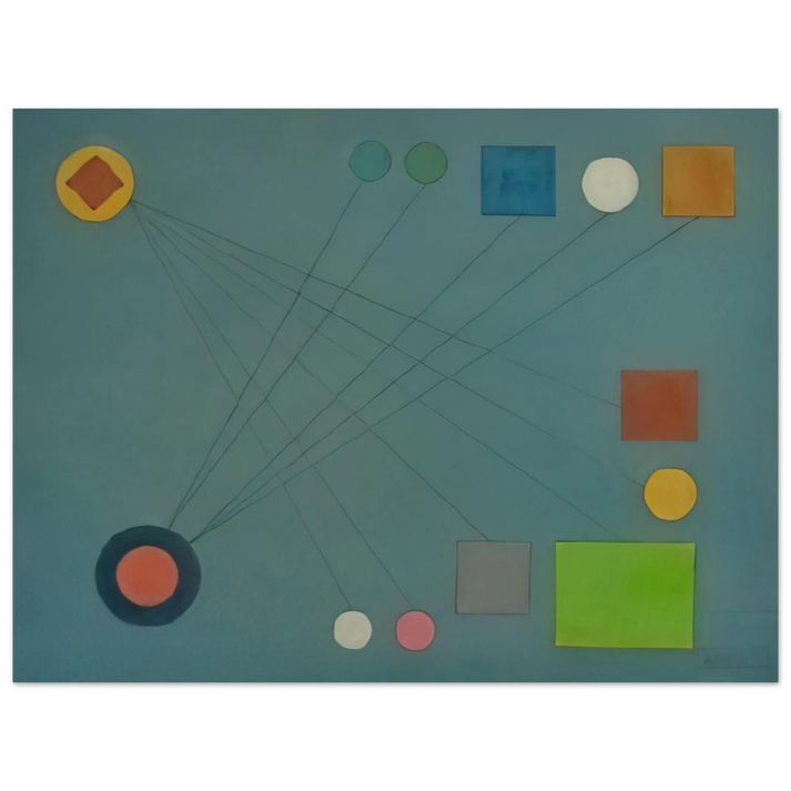 Lolo Soldevilla - De la Serie Cartas Celestes - 1956 1 75x100 cm / 30x40inches Fine Art Poster