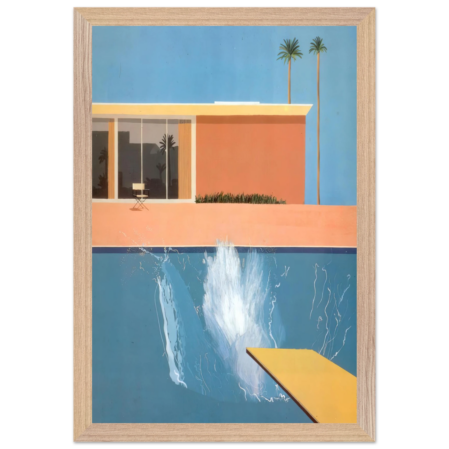 David Hockney - David Hockney Wall art - A1 (59.4 x 84.1 cm) - Fine Art Poster - -