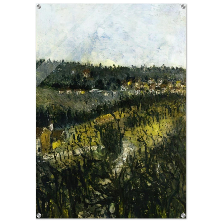 NEAR MONTMAGNY - Maurice Utrillo Acrylic Print - 70x100 cm / 28x40″ inches