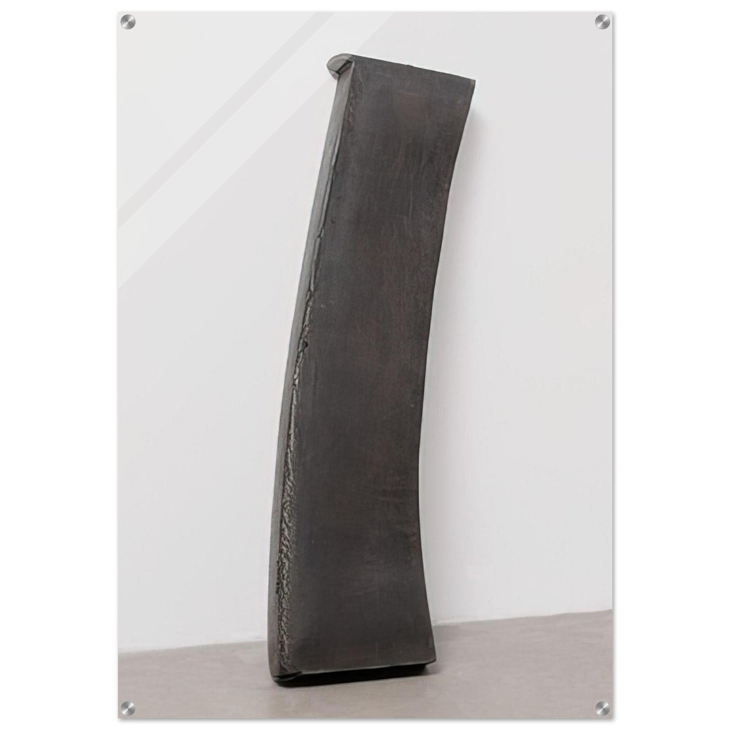 CHUNK 1967 - Richard Serra Acrylic Print - 70x100 cm / 28x40″ inches