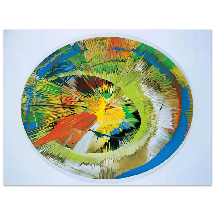 Damien Hirst - BEAUTIFUL REVOLVING SPHINCTER 75x100 cm / 30x40inches Fine Art Poster