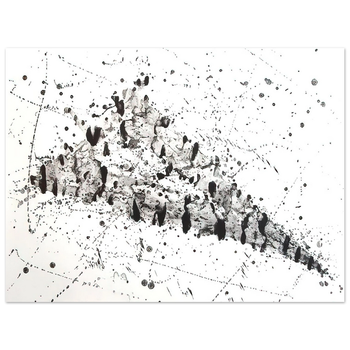 Sam Francis - Untitled .213 SF240 75x100 cm / 30x40inches Fine Art Poster