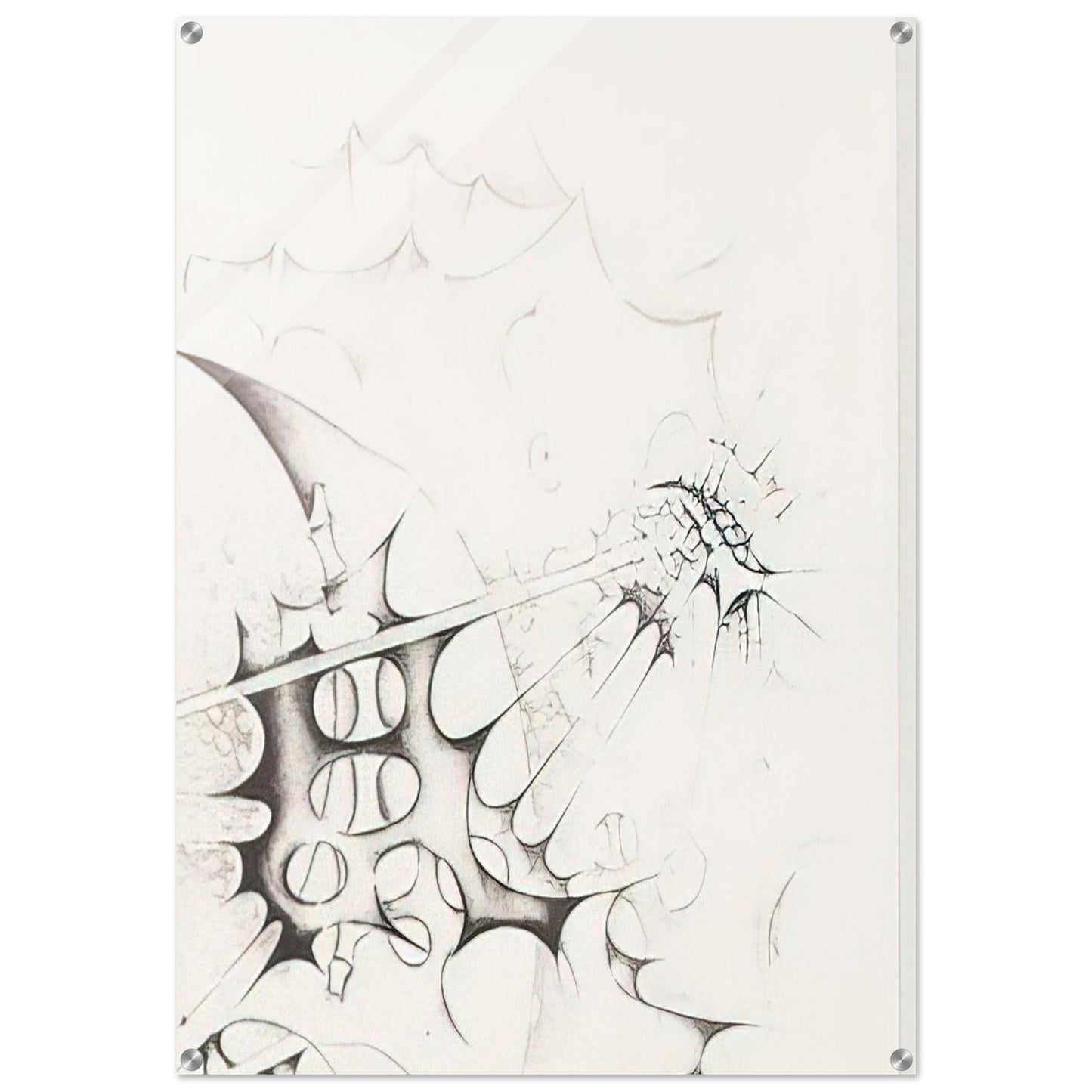 PIRATES 1982 - Lee Bontecou Acrylic Print - 70x100 cm / 28x40″ inches