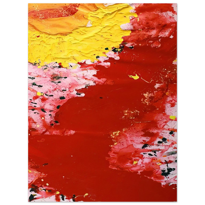 Sam Francis - Hommage a Vincent van Gogh 75x100 cm / 30x40inches Fine Art Poster