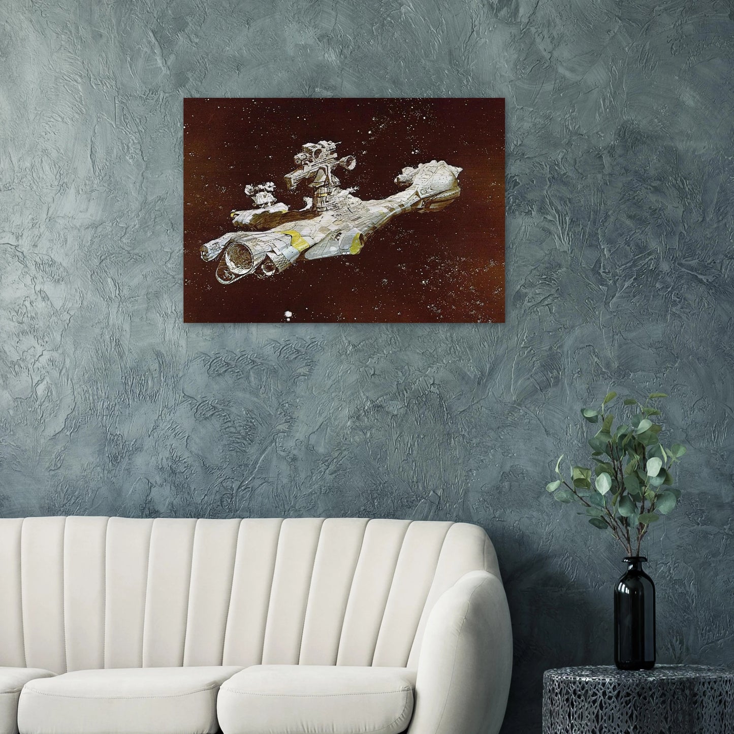 Chris Foss - Chris Foss Brushed Aluminum Print - 70x100 cm / 28x40 inches | Chris Foss Aluminum Print | Chris Foss Prints