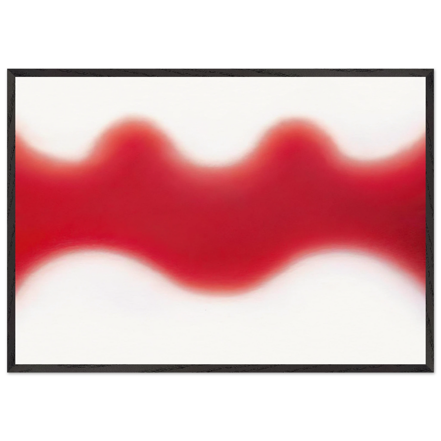 N30 - 1963 - Wojciech Fangor Framed Art Print – Black Wooden Frame - Default Title - -Framed Art Print