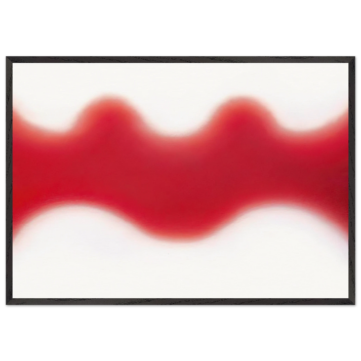 N30 - 1963 - Wojciech Fangor 70x100 cm / 28x40 inches Framed Art Print – Black Wooden Frame