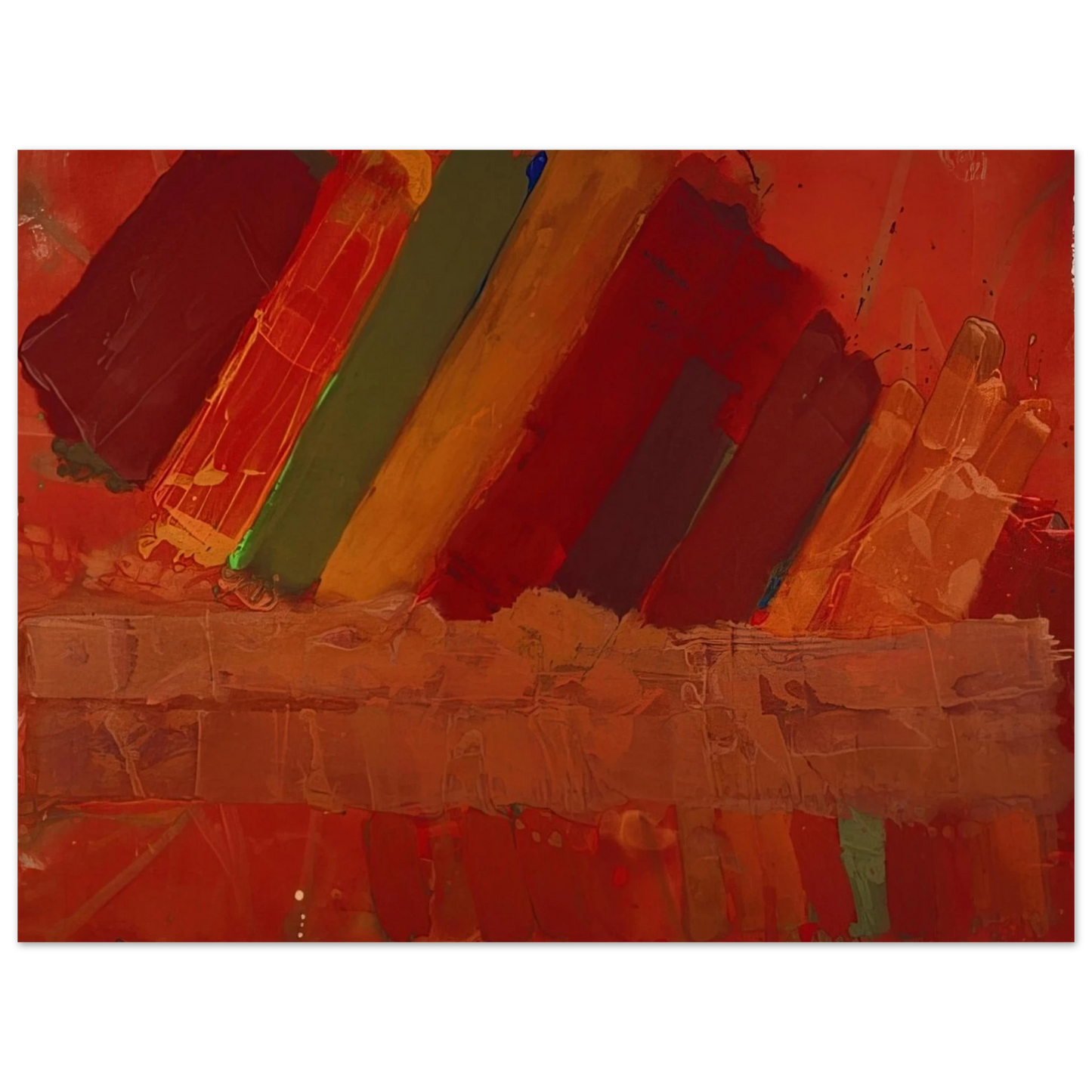 Albert Irvin - Seneca - 1979 Fine Art Poster - Default Title