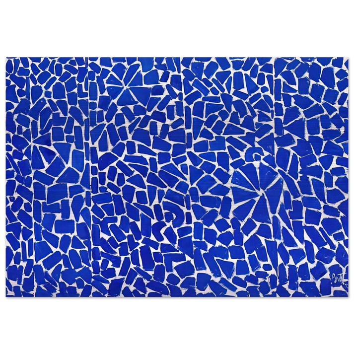 ELYSIAN FIELDS 1973 - Alma Woodsey Thomas Brushed Aluminum Print - 70x100 cm / 28x40 inches | Alma Woodsey Thomas Aluminum Print | Alma Woodsey Thomas Prints