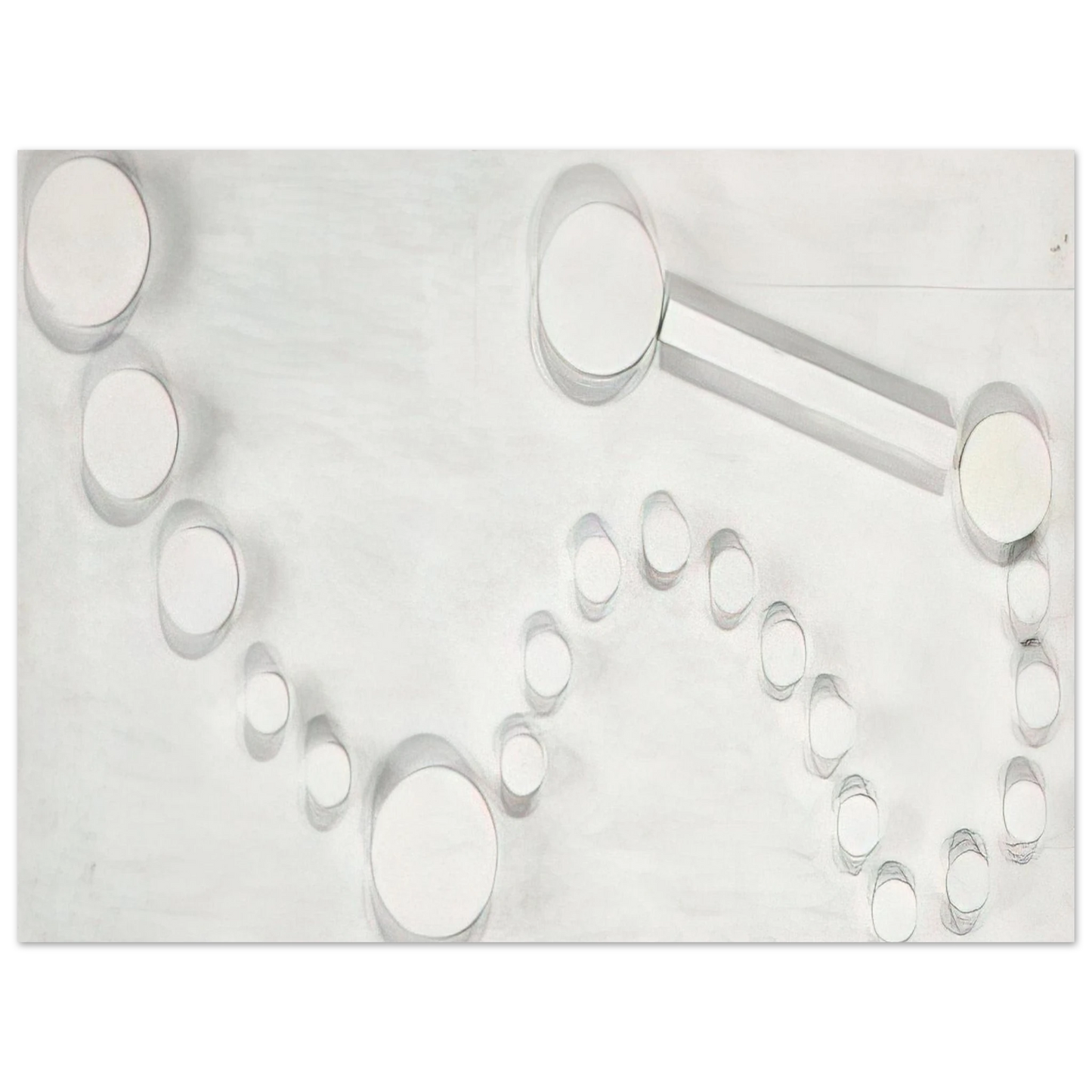 Lolo Soldevilla - Untitled - Concretism 1 Fine Art Poster - Default Title