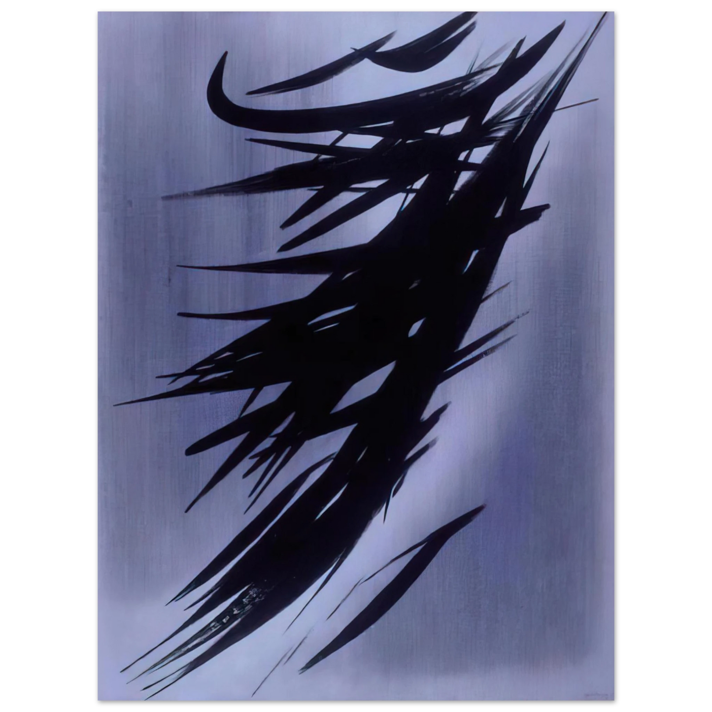 Hans Hartung - Untitled T1958-3 - 1958 Fine Art Poster - Default Title