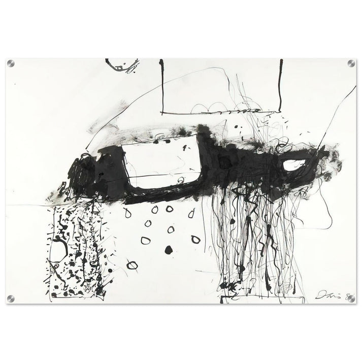 Boxcar - 1981 - Gene Davis Acrylic Print - 70x100 cm / 28x40″ inches