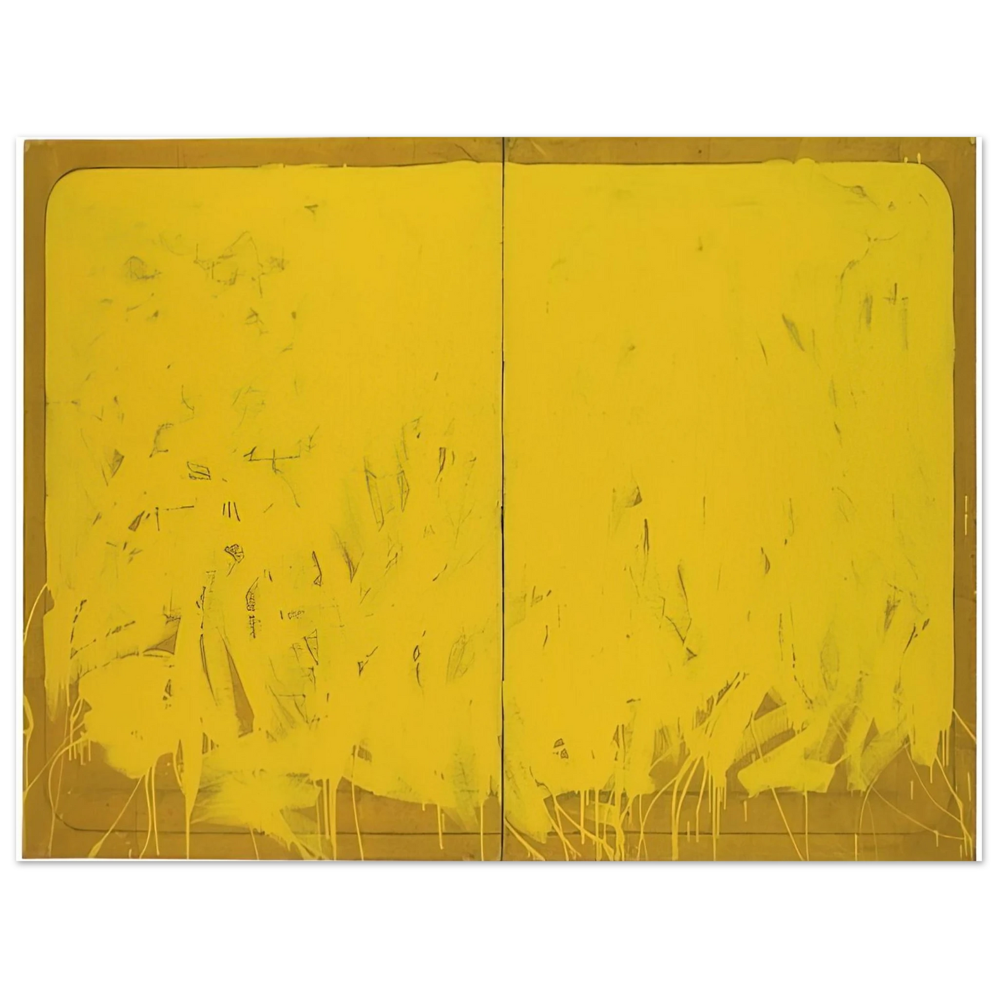 Mario Schifano - Untitled - 1978 Fine Art Poster - Default Title