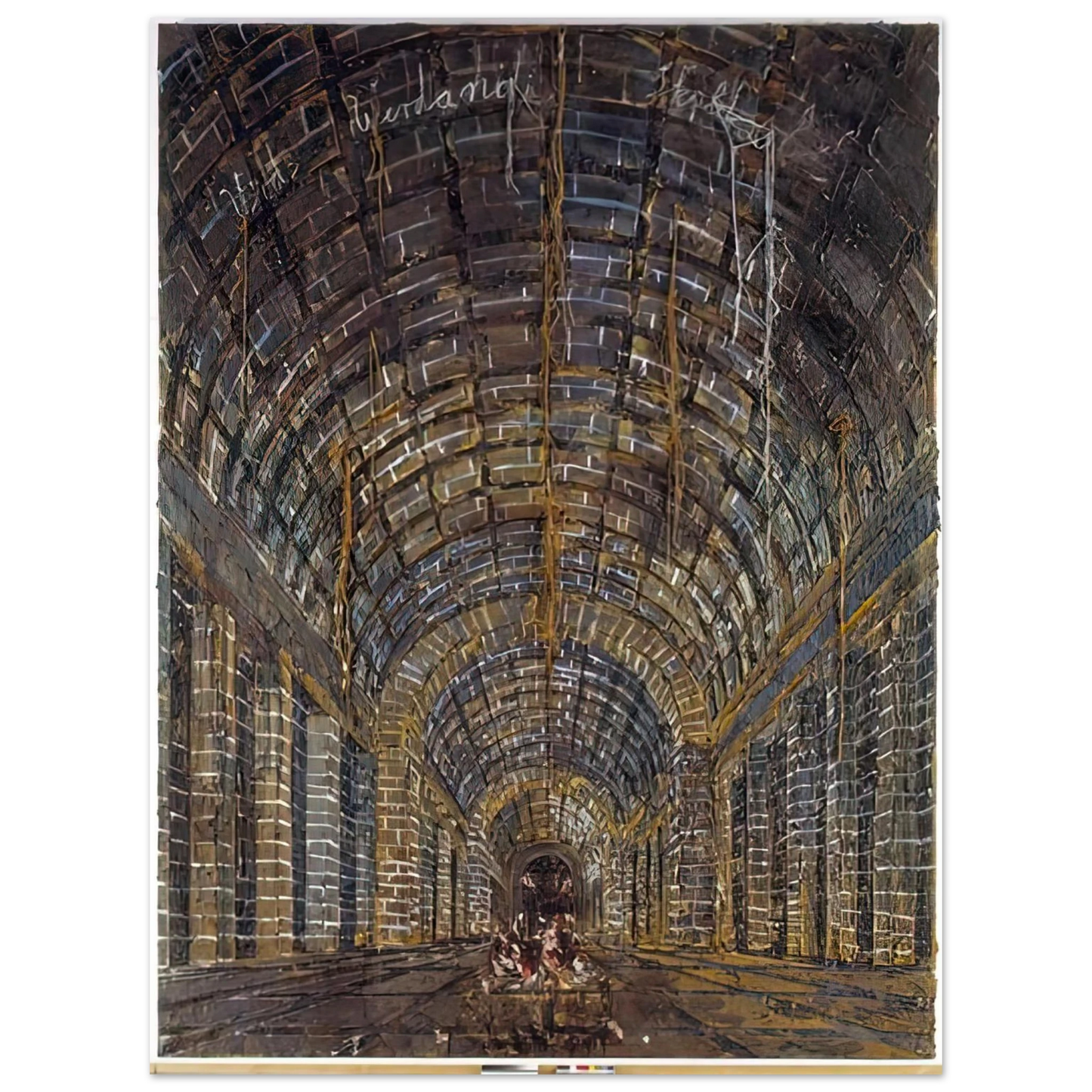 Anselm Kiefer - URD VERDANDI SKULD THE NORNS 1983 Fine Art Poster - Default Title