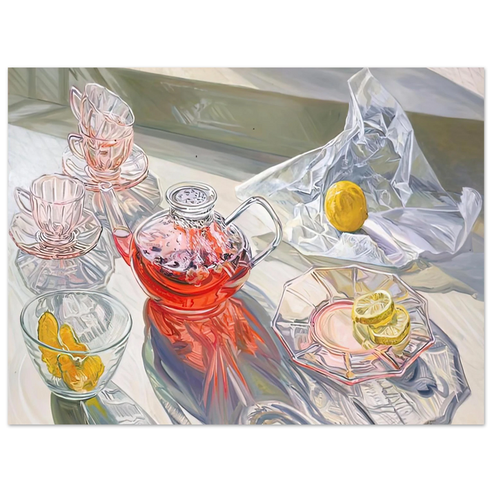 Janet Fish - HERB TEA 1995 75x100 cm / 30x40inches Fine Art Poster
