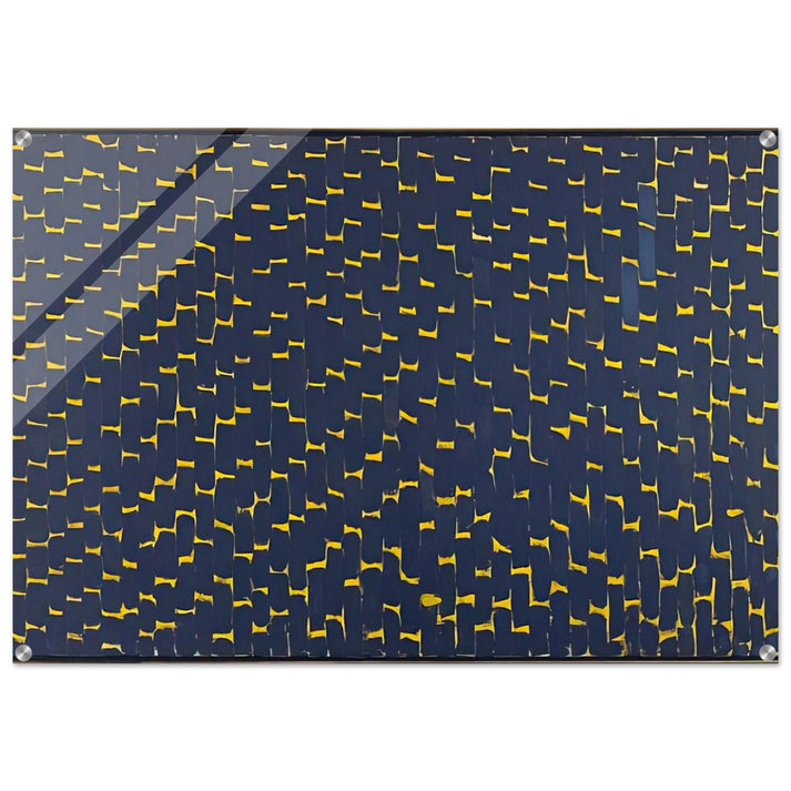 LATE NIGHT REFLECTIONS 1972 - Alma Woodsey Thomas Acrylic Print - 70x100 cm / 28x40″ inches | Alma Woodsey Thomas Wall Art | Alma Woodsey Thomas Prints