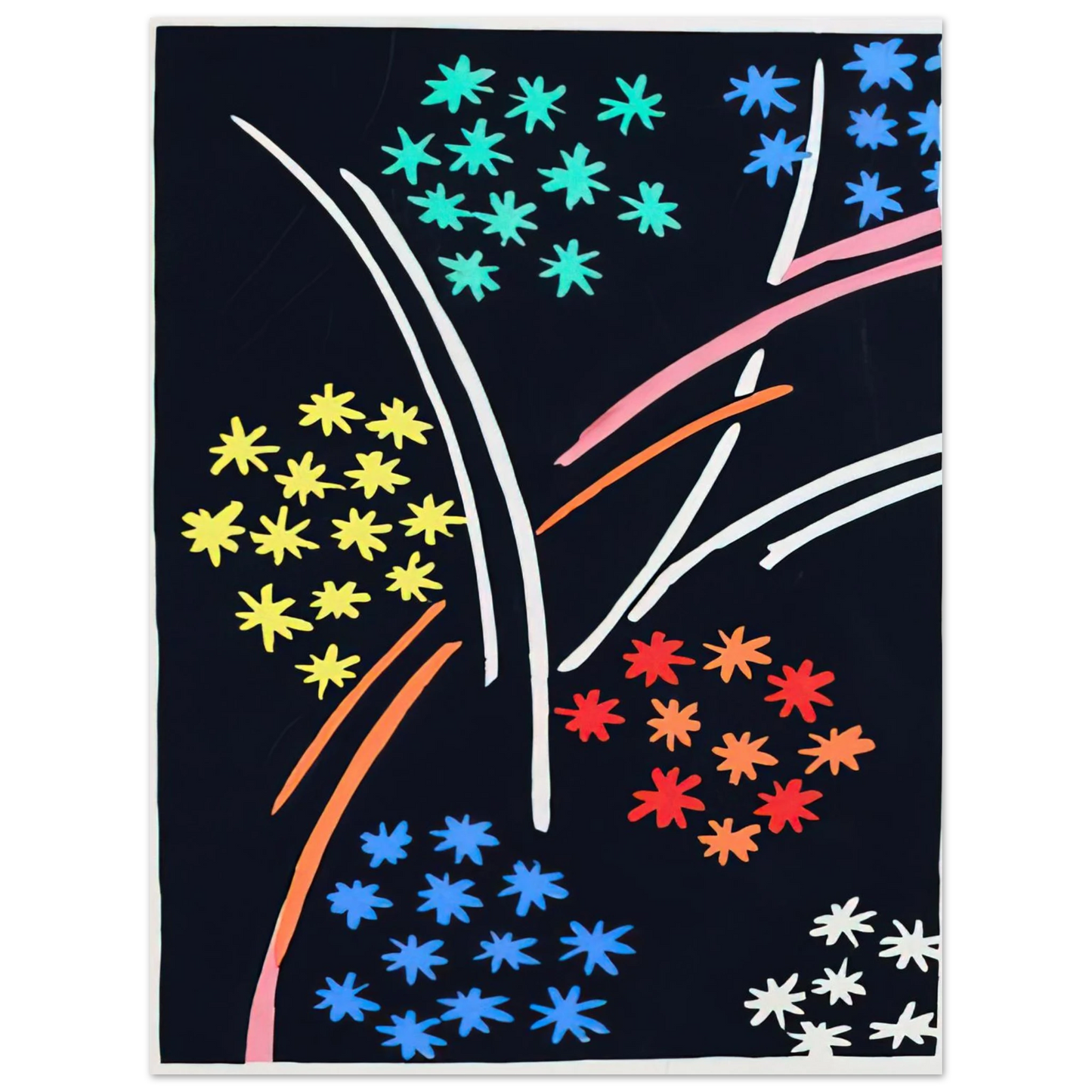 Sonia Delaunay - COMPOSITION 35 Fine Art Poster - Default Title