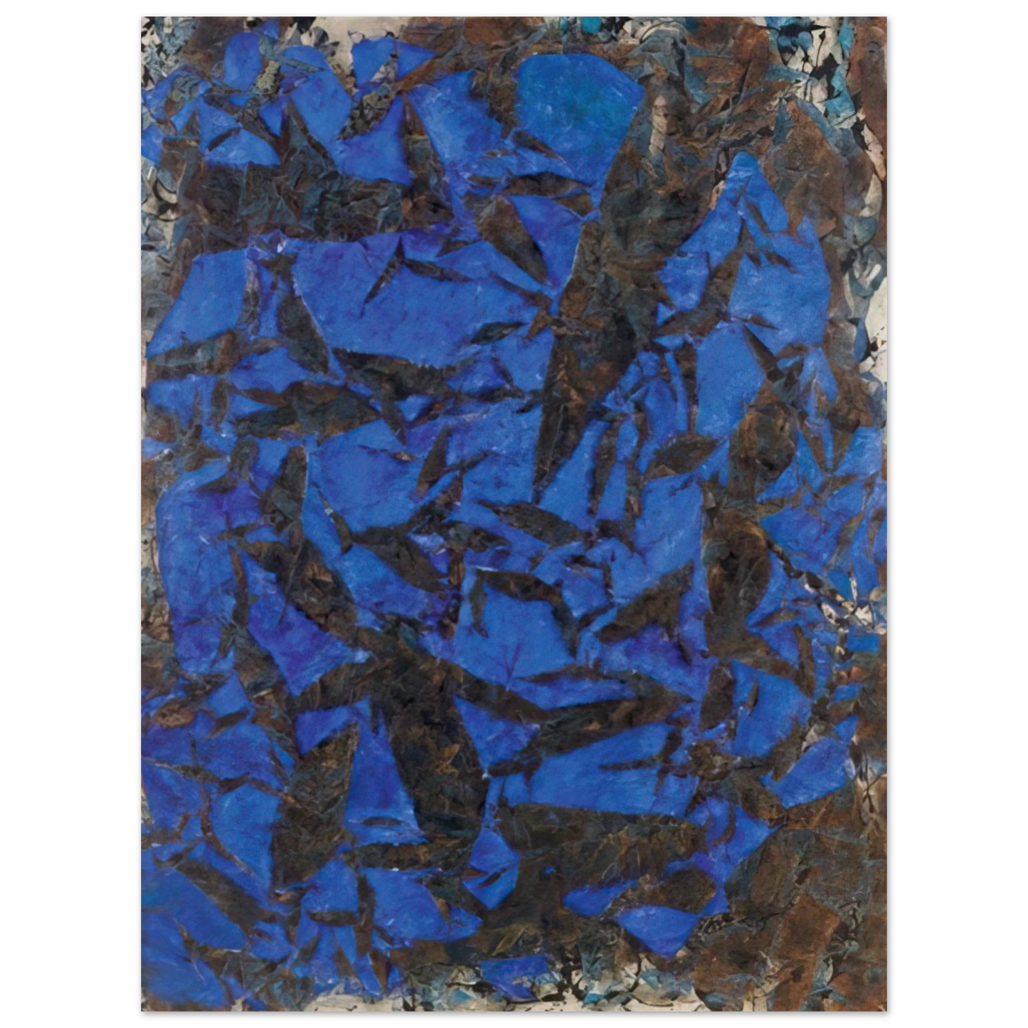 Simon Hantai - Mariale - Tachisme Fine Art Poster - Default Title