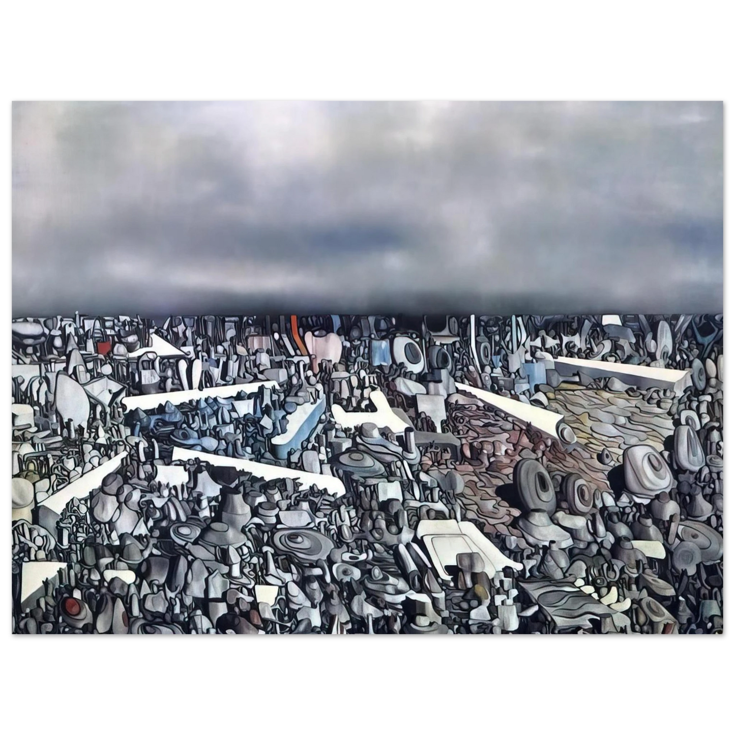 Yves Tanguy - Multiplication of the Arcs Fine Art Poster - Default Title