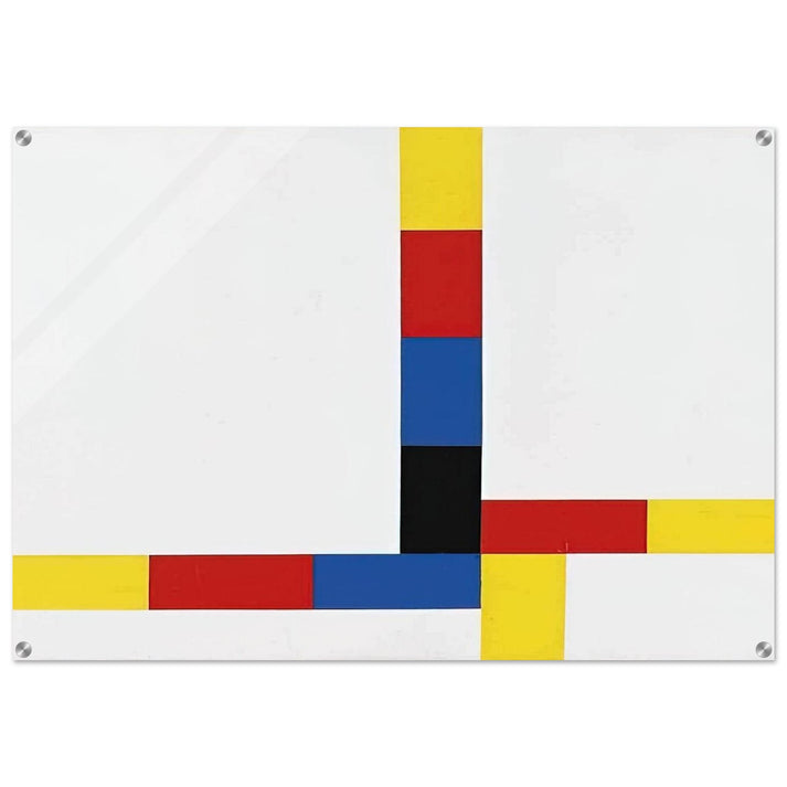 1-4 um excentrum IV - 1969 - Max Bill Acrylic Print - 70x100 cm / 28x40″ inches