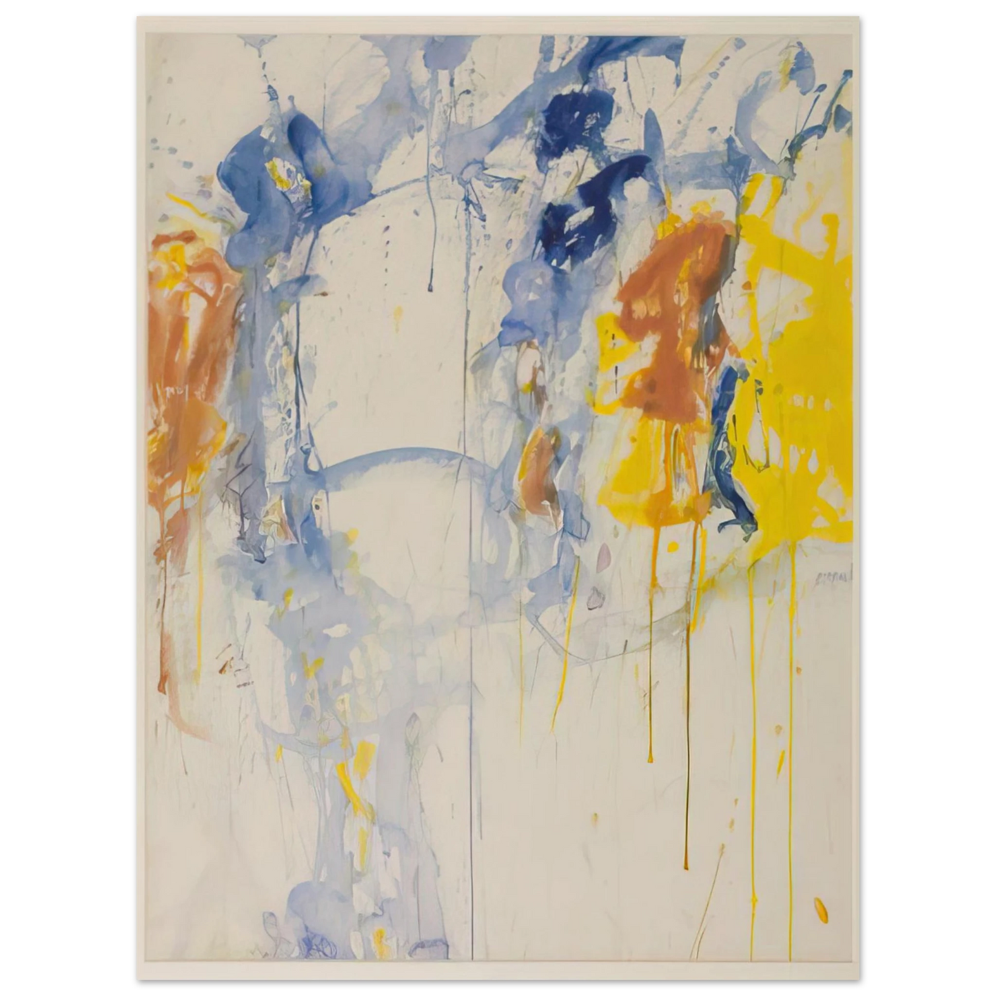Sam Francis - Painting Fine Art Poster - Default Title