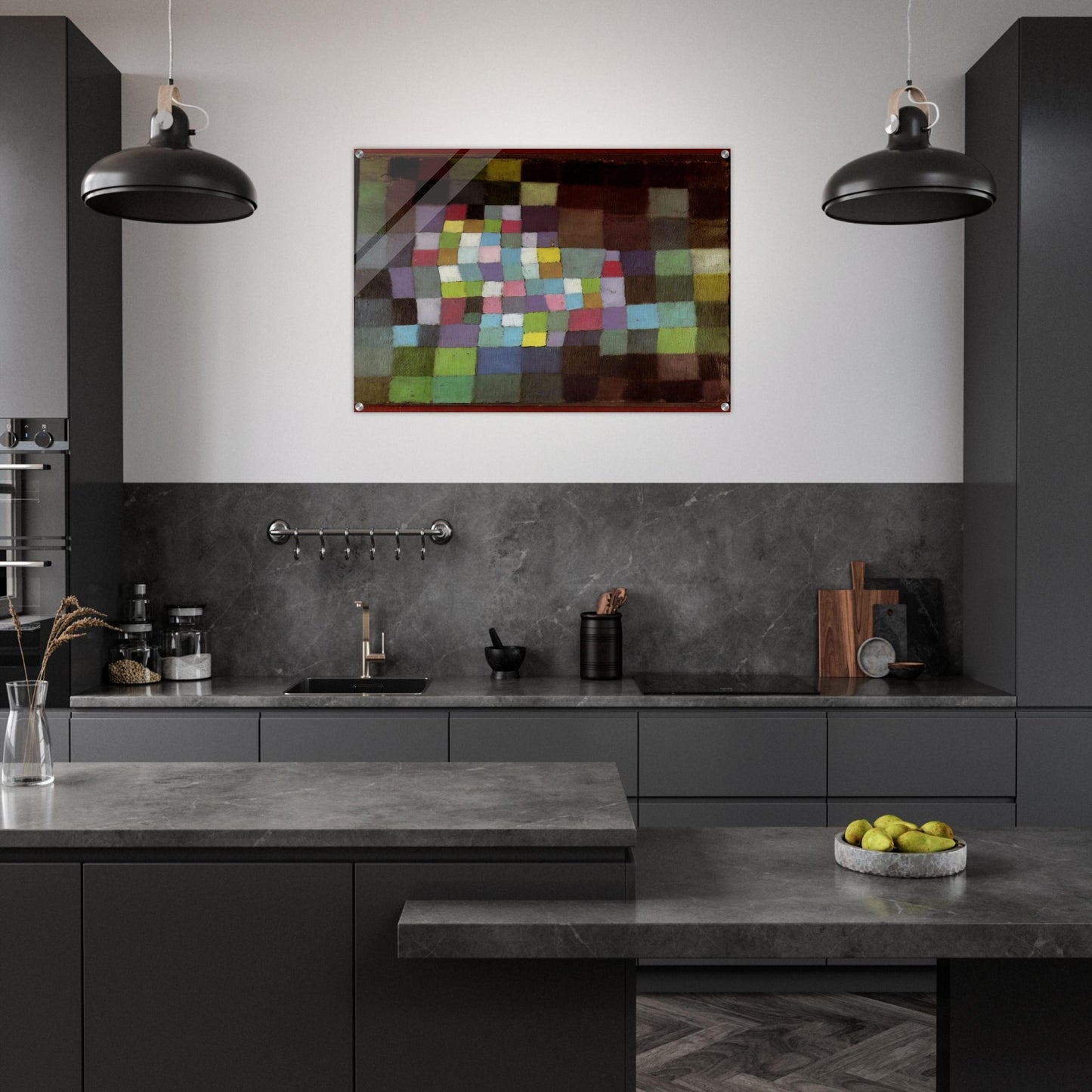 ABSTRACTION WITH REFERENCE TO A FLOWERING TREE 1925 - Paul Klee Acrylic Print - 70x100 cm / 28x40″ inches