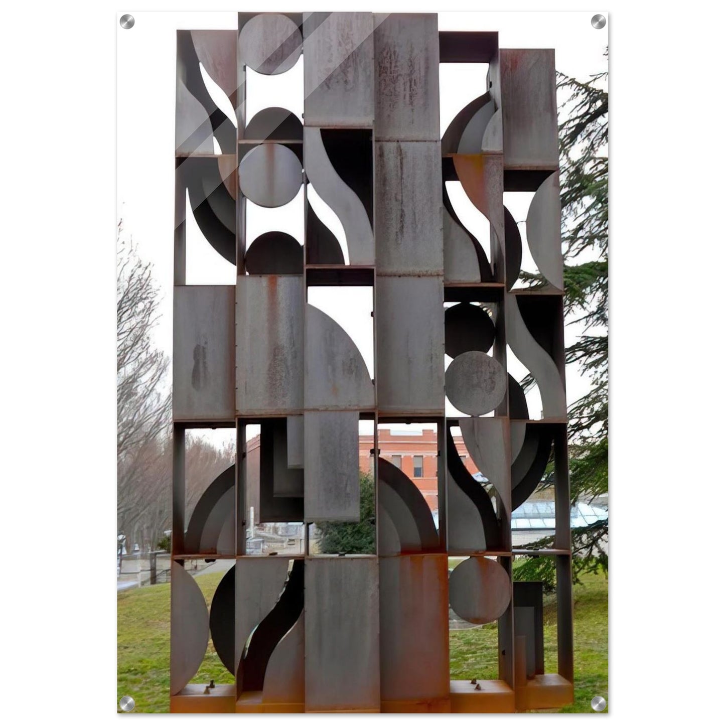 ATMOSPHERE AND ENVIRONMENT X 1969 - Louise Nevelson Acrylic Print - 70x100 cm / 28x40″ inches