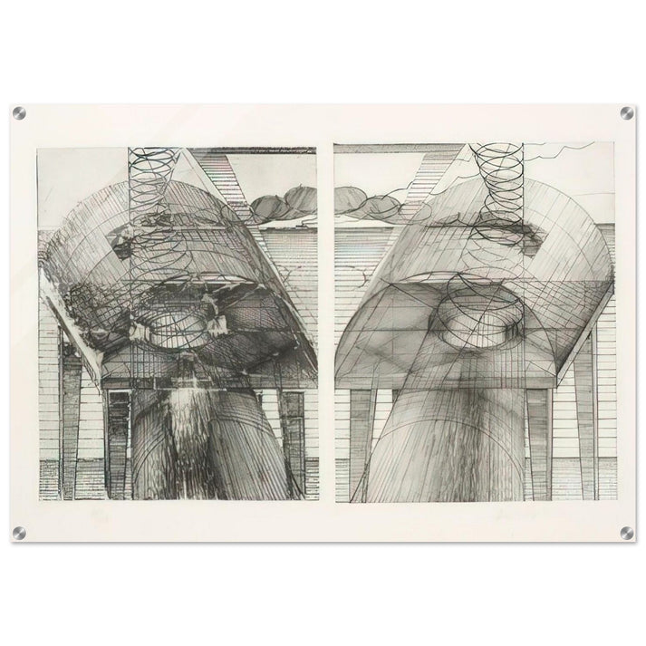 By the Sea - 1971 - Dieter Roth Acrylic Print - 70x100 cm / 28x40″ inches