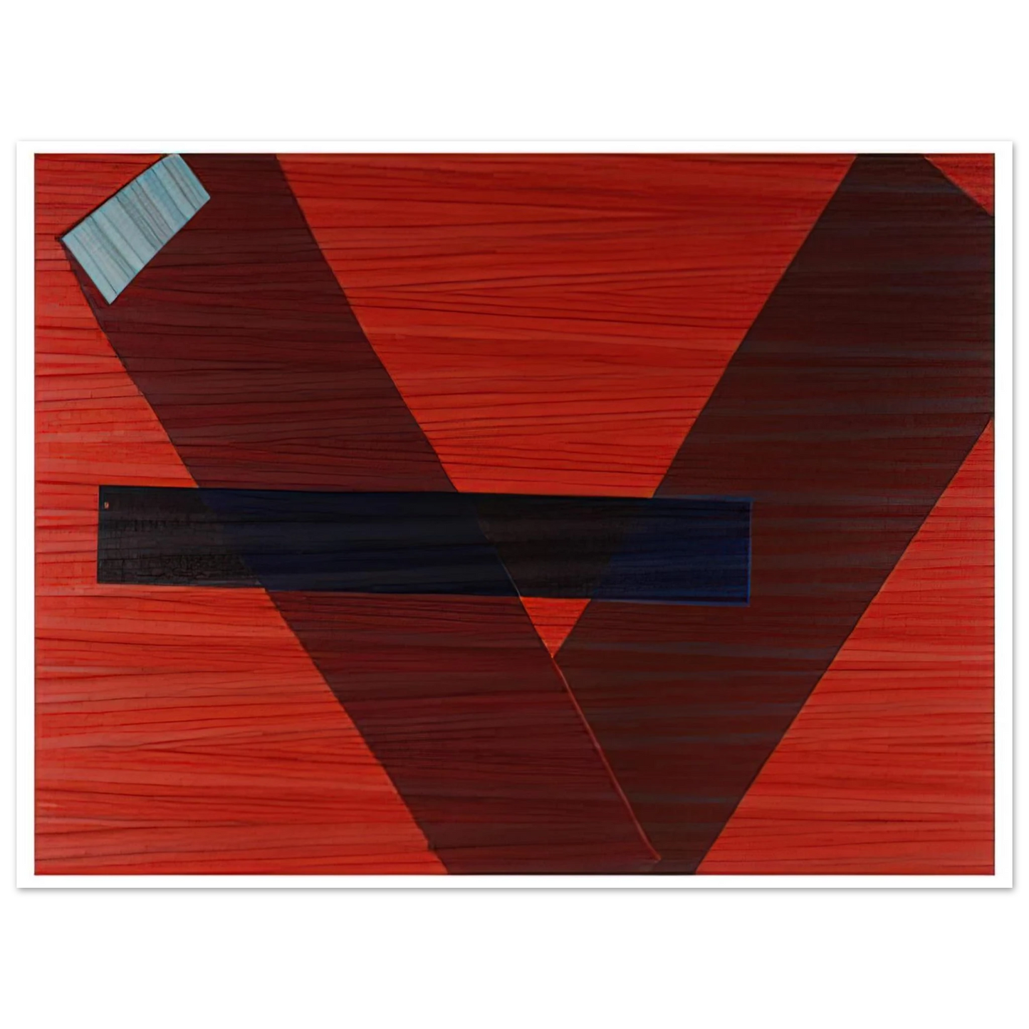 Sam Gilliam - Blue Line Fine Art Poster - Default Title