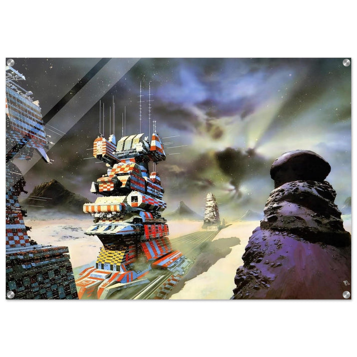 Chris Foss - Chris Foss Acrylic Print - 70x100 cm / 28x40″ inches