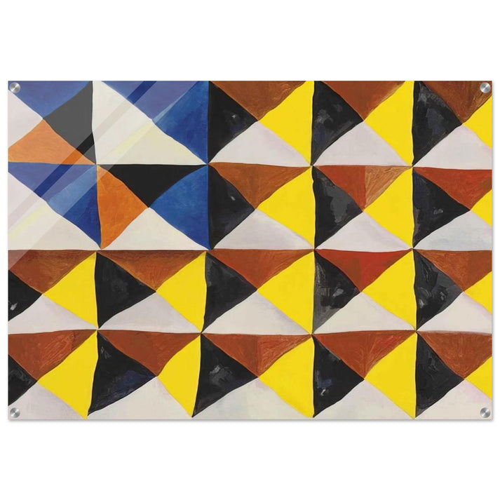 Harlequinade Harlequin with Columbine - 1990 - Mark Lancaster Acrylic Print - 70x100 cm / 28x40″ inches