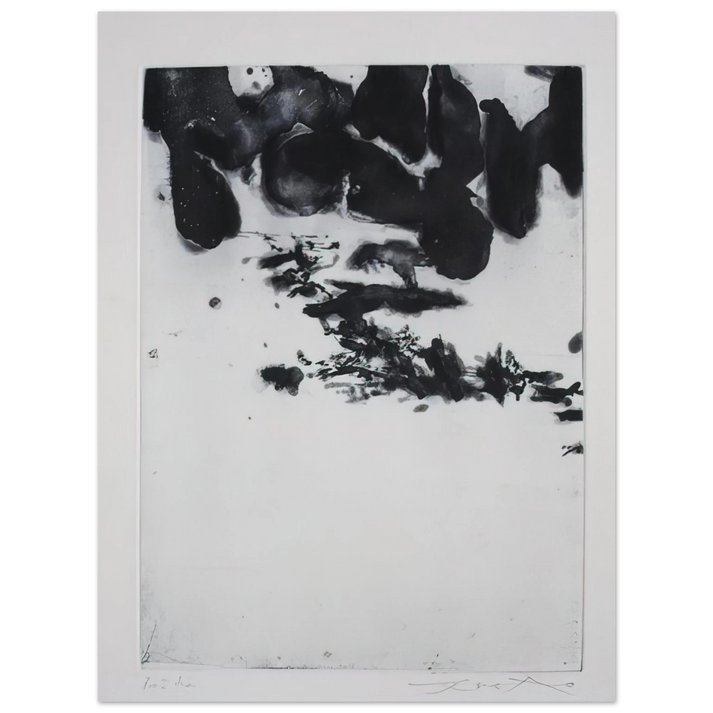 Zao Wou-Ki - GENESIS 1982 75x100 cm / 30x40inches Fine Art Poster