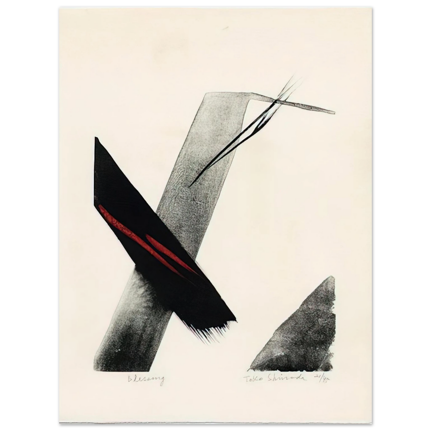 Toko Shinoda - Blessing - 1983 Fine Art Poster - Default Title