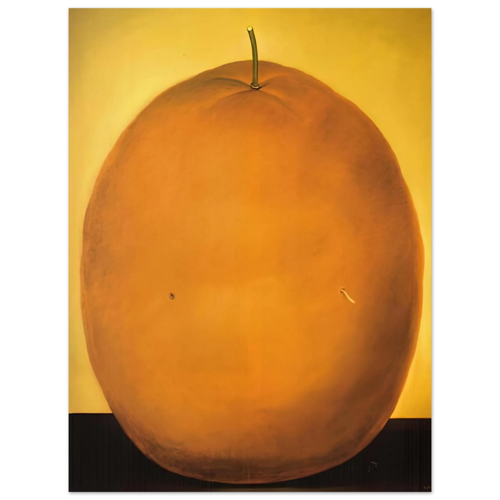 Fernando Botero - ORANGE 75x100 cm / 30x40inches Fine Art Poster