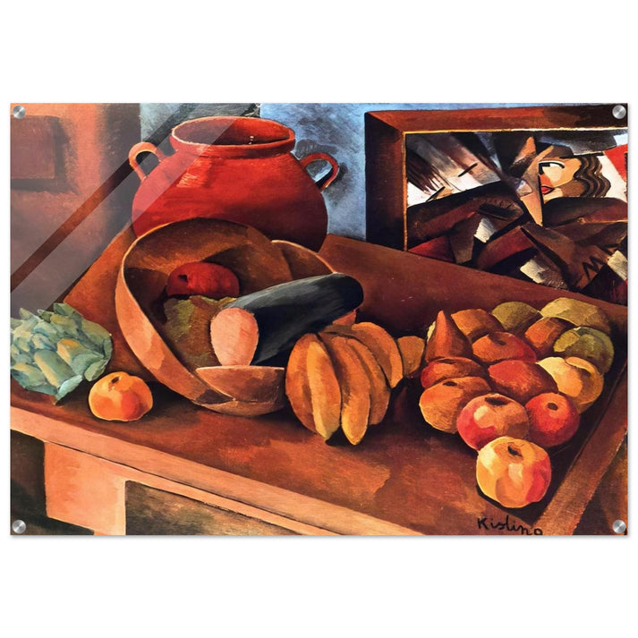 STILL LIFE WITH FRUIT 1913 - Moise Kisling Acrylic Print - 70x100 cm / 28x40″ inches