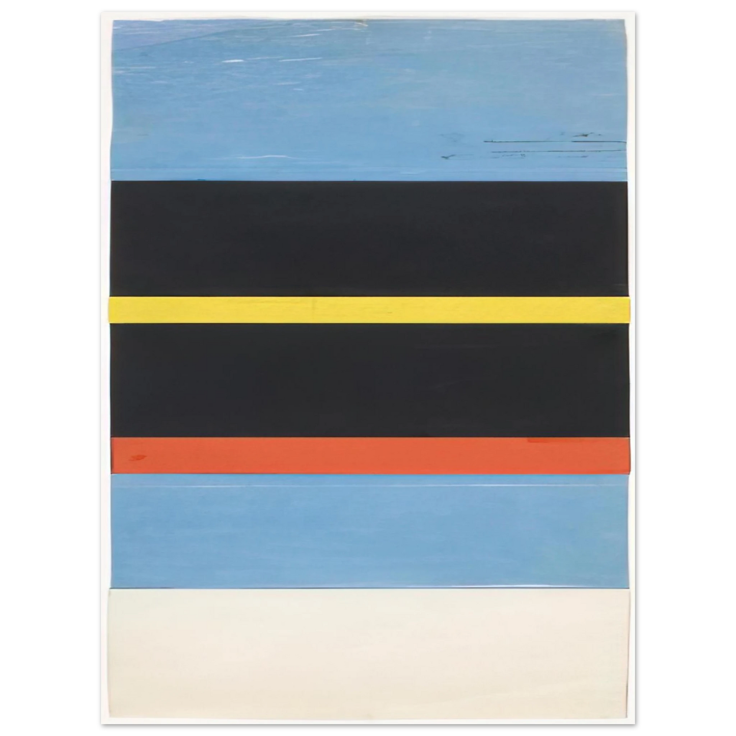 Ellsworth Kelly - Boats in Sanary Harbor Fine Art Poster - Default Title