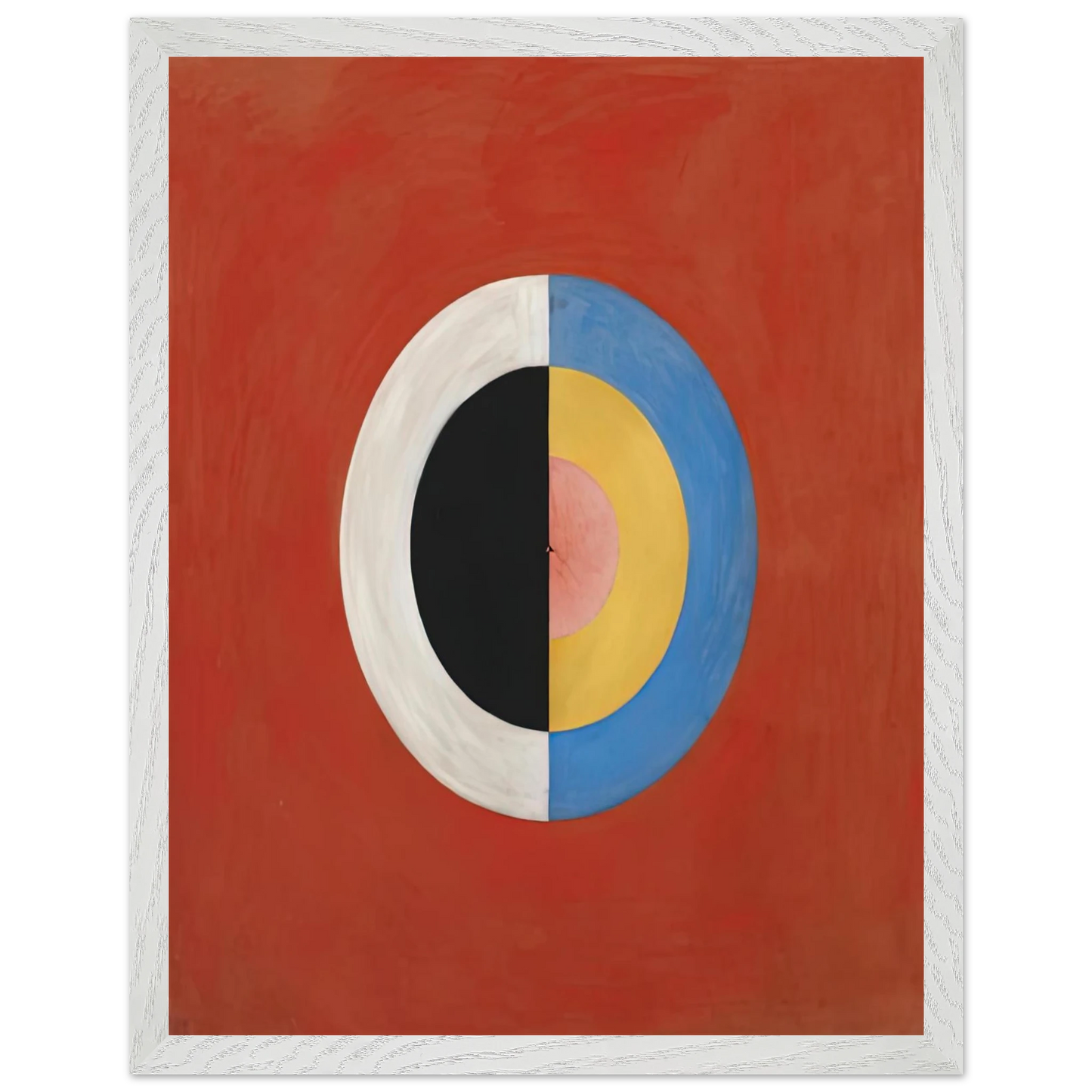 Hilma af Klint - THE SWAN NO 17 1915 0 Wall art - 20x25 cm / 8x10 Inches - Fine Art Poster - -